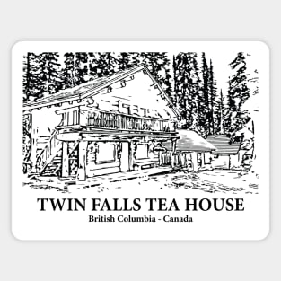 Twin Falls Tea House - British Columbia Magnet